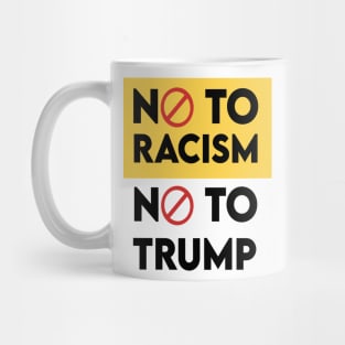 No to racism Mug
